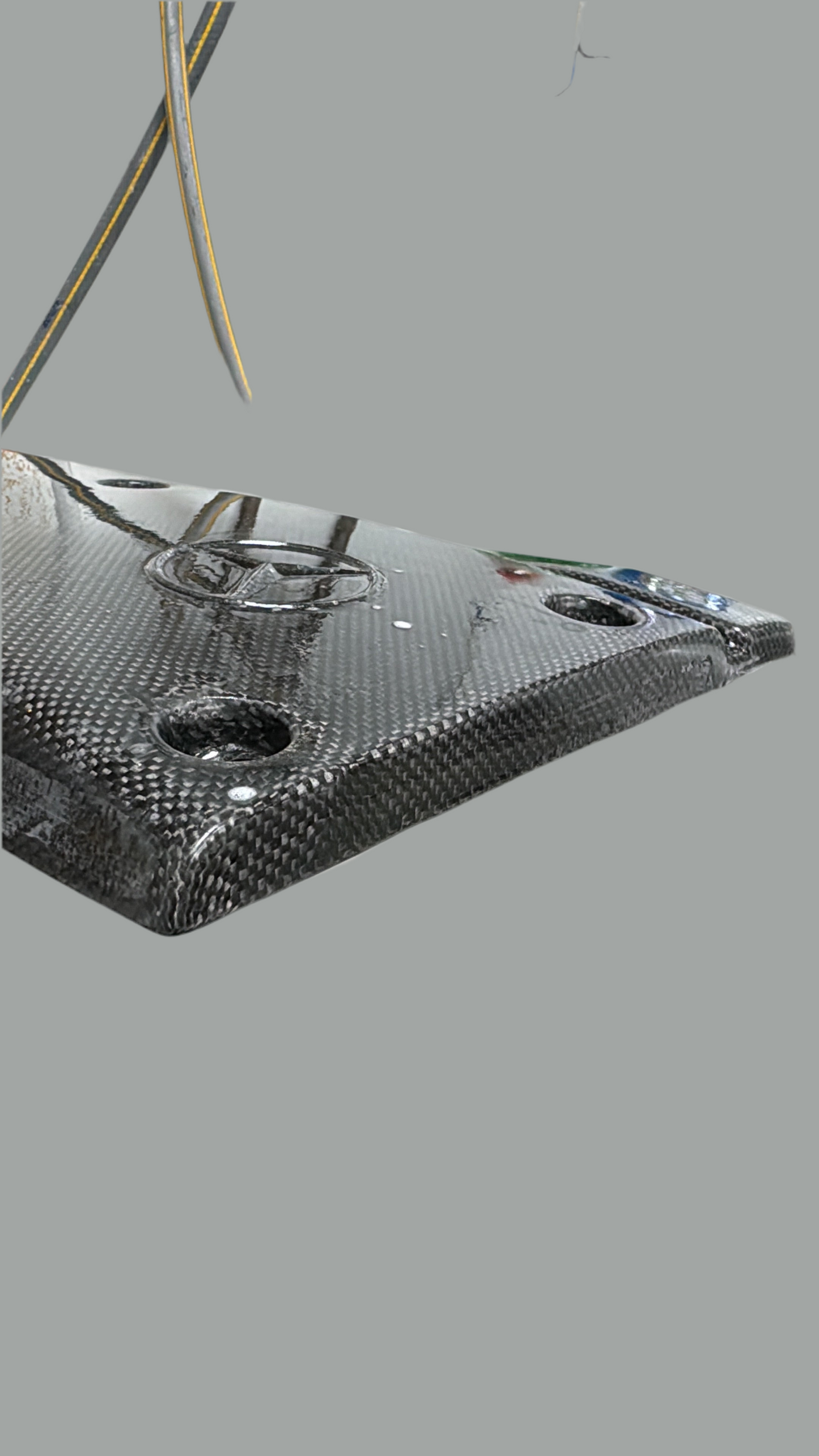 Mercedes om606 carbon fibre engine cover